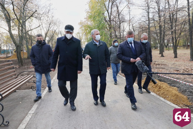 В Саратове в парке имени Гагарина сделают пруд 