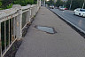 В Саратове на мосту провалился асфальт
