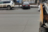 Иномарка улетела в забор после аварии у СЭПО
