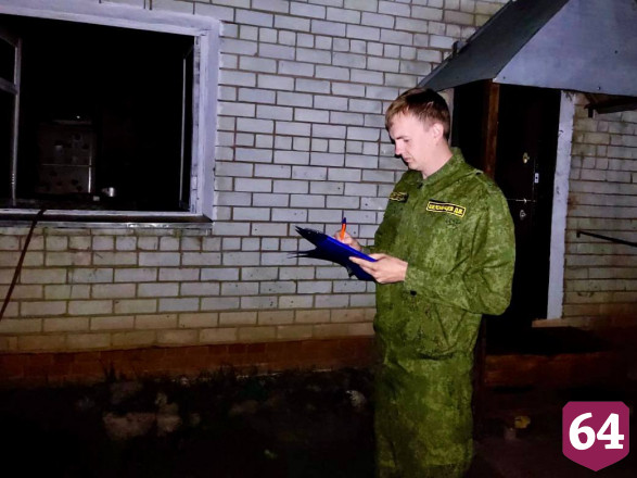 Пожарные нашли в доме обгоревшее тело мужчины
