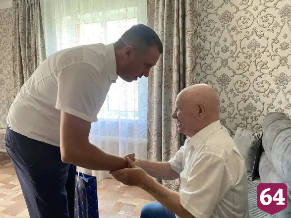 Саратовский ветеран Великой Отечественной войны отметил 101-й день рождения
