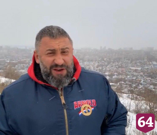 Саратовский силач запустил челлендж ко Дню Победы