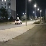 В Саратове неизвестные засыпали газон щебнем 