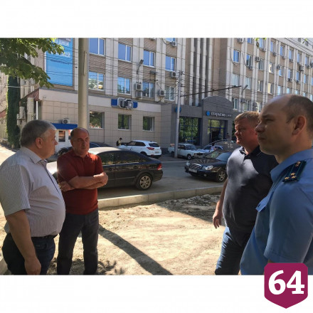 Подрядчик объяснится в прокуратуре по ремонту тротуаров в центре Саратова