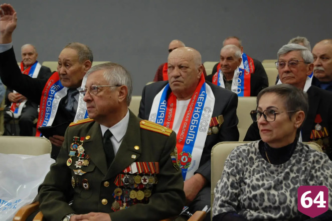 В Саратове почтили память ликвидаторов аварии на Чернобыльской АЭС