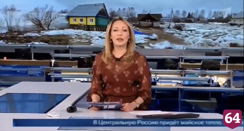 Федеральный канал показал подготовку к паводку в Саратовской области