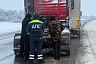 Саратовские автоинспекторы помогли владельцу грузовика с замерзшей соляркой