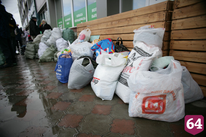 Саратовские волонтеры собрали 800 килограммов стекла