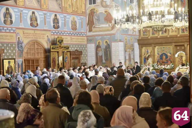 В Саратовской области провели великое освящение храма-памятника архитектуры