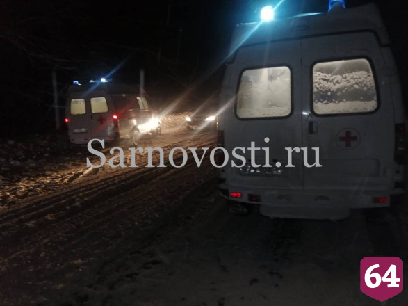 На саратовской трассе водитель сбил юношей и скрылся