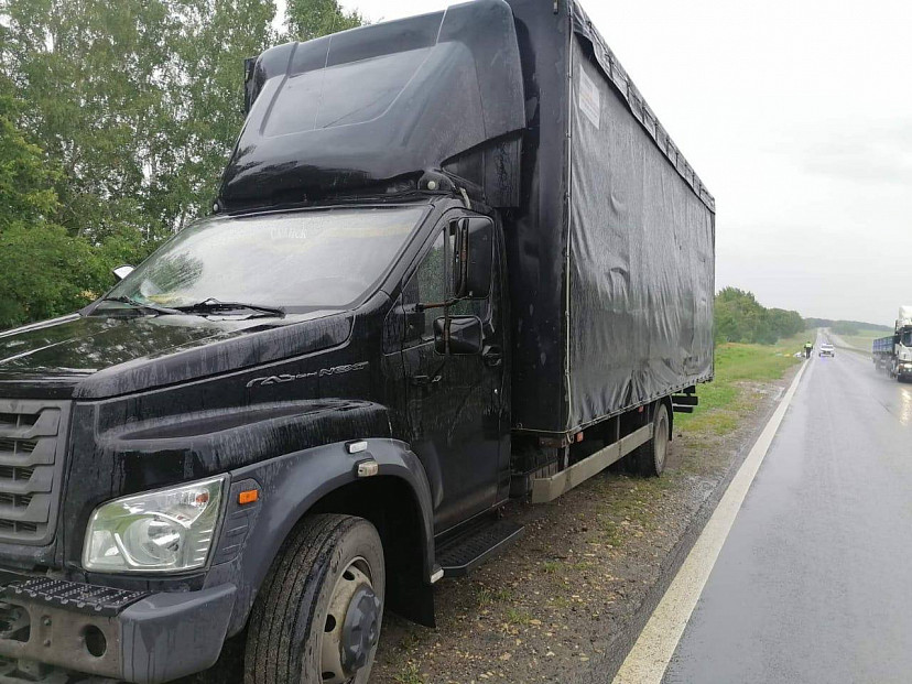 На трассе под Саратовом грузовик насмерть сбил велосипедиста