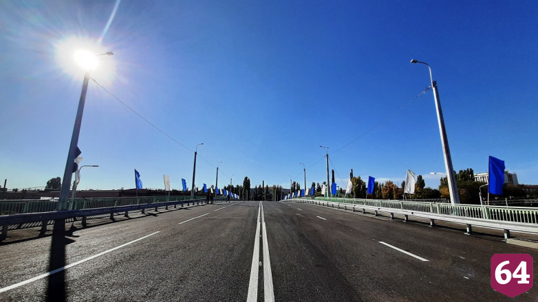В Саратове готовятся к открытию Трофимовского моста 