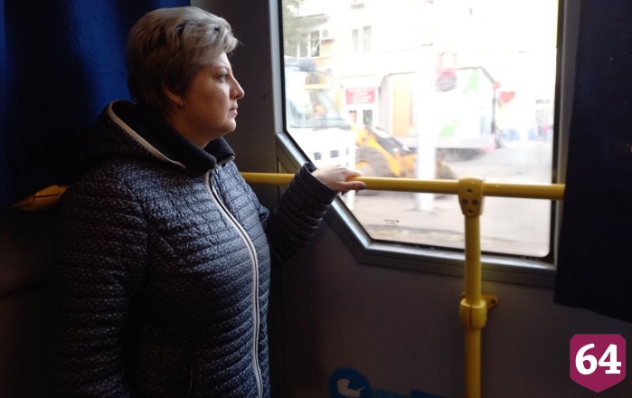Глава Саратова приехала на работу в администрацию на маршрутке 