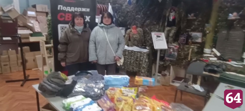 Саратовские волонтеры отвезут на фронт две «буханки»
