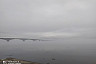 Саратовцы назвали завораживающим исчезновение моста в тумане