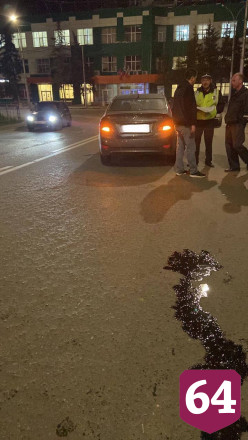 В Саратове произошло тройное ДТП с пострадавшим