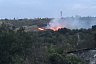 Рядом с парком Победы произошел природный пожар