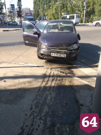 В столкновении легковушек на Большой Горной ранена девушка