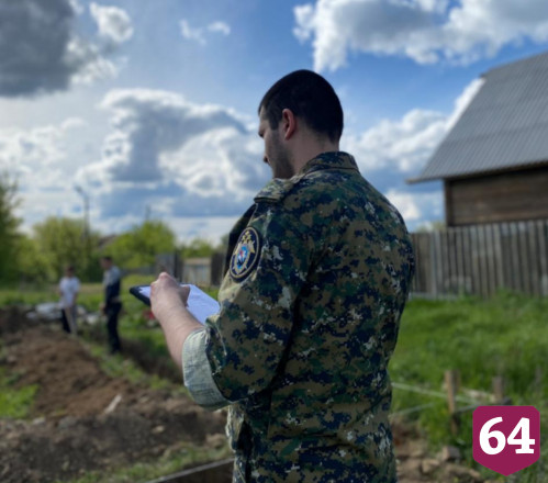 В вырытой под фундамент траншее нашли череп и кости человека