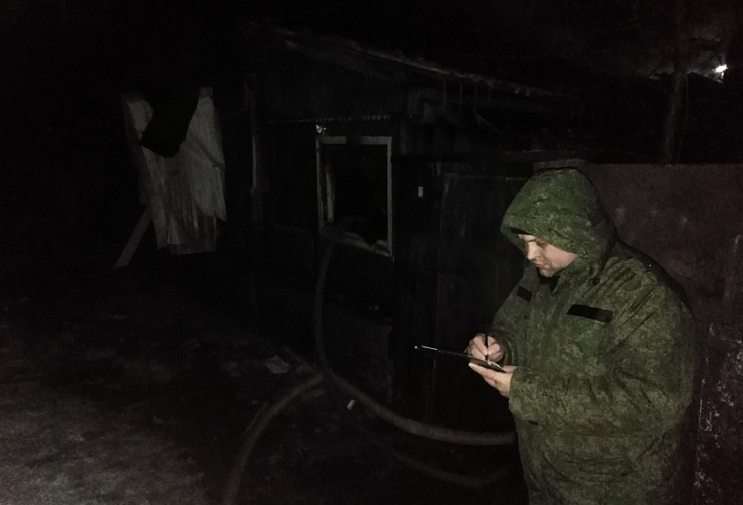 Ночной пожар унес жизнь 55-летнего саратовца 