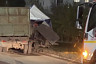 Под Саратовом пьяный водитель грузовика протаранил три машины