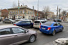 На перекрестке в центре Саратова произошла массовая авария