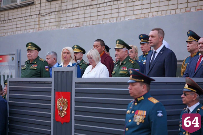 Первые курсанты Саратовского химучилища приняли военную присягу