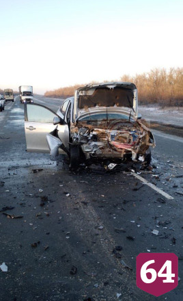 Пять человек попали в больницу после ДТП под Саратовом