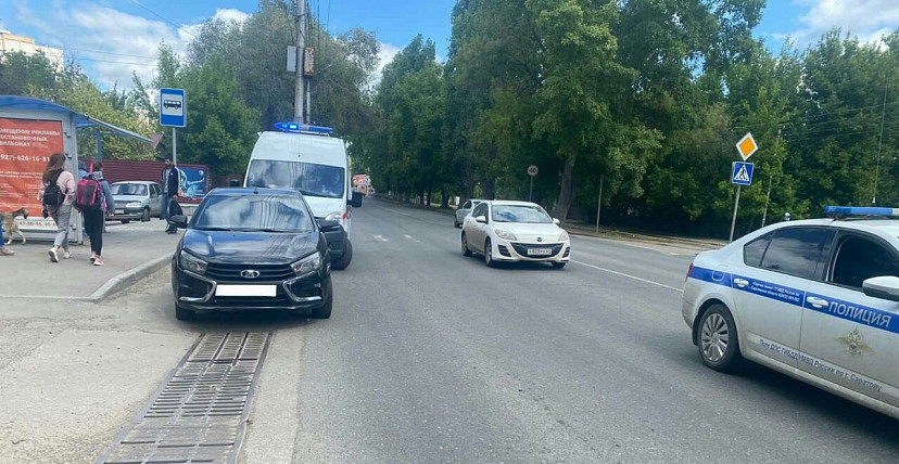На Политехнической водитель «Лады» сбил девушку 
