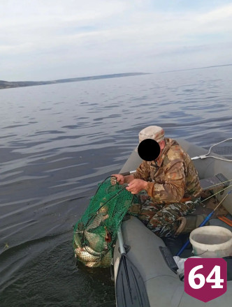 В Саратовской области у браконьеров изъяли сети и 61 кг улова 