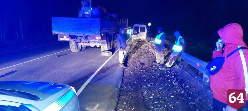 В ДТП под Саратовом автобусу с пассажирами оторвало двери