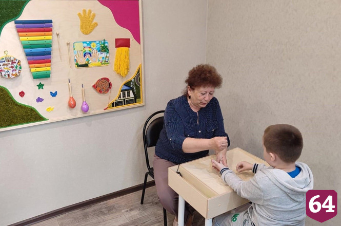 В саратовском поселке появилась «умная» песочница