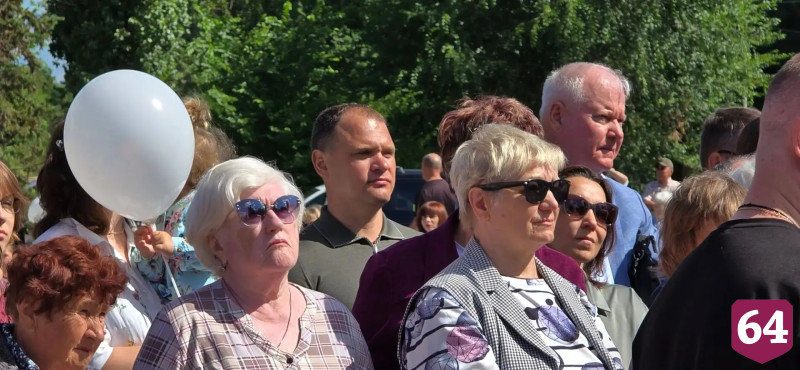 В Саратовской области открыли памятник Сергию Радонежскому