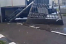 Грузовик снес забор больницы под Саратовом