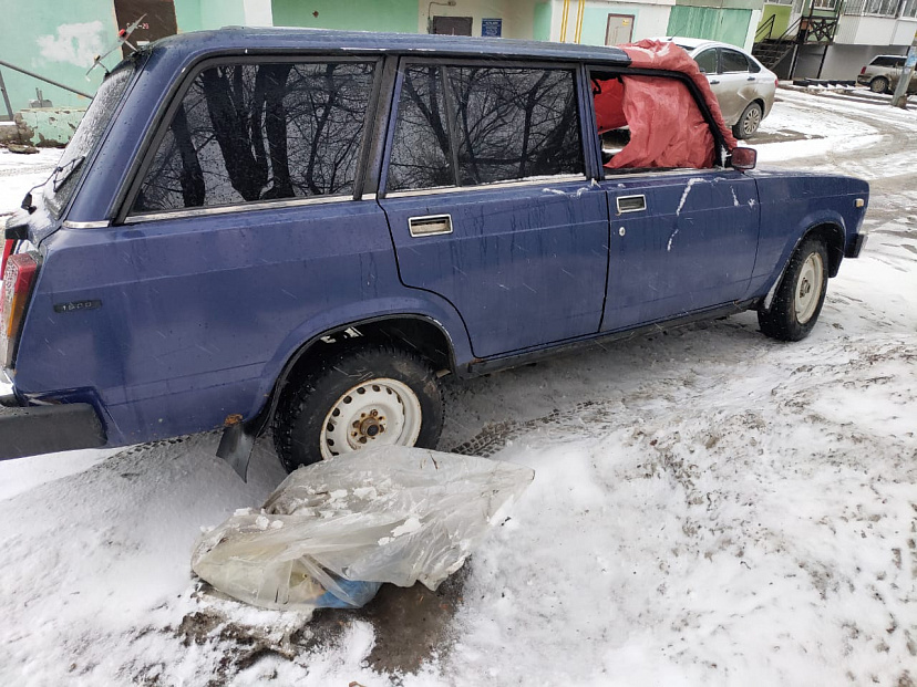 В Саратове ночью сгорели «Жигули» 