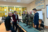 Саратовский спецназовец провел занятие по начальной военной подготовке