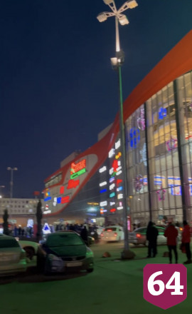 На подземной парковке «Тау Галереи» вспыхнула легковушка