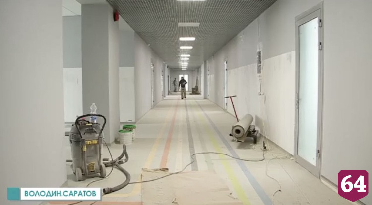 Отделочные работы в саратовском предуниверсарии завершат к 1 мая