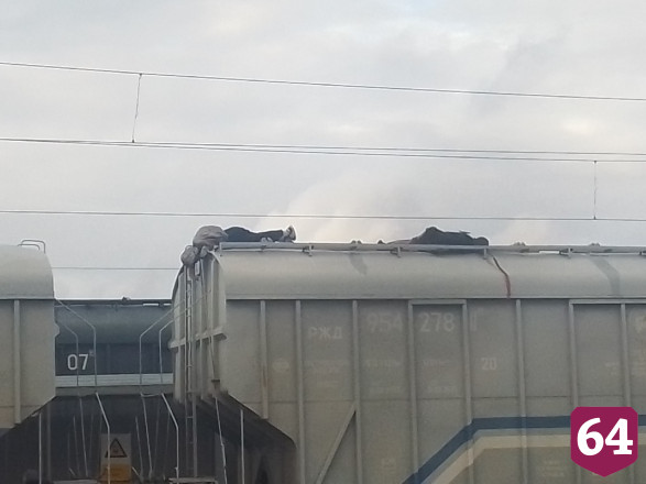 На железной дороге под Саратовом погибла молодая пара