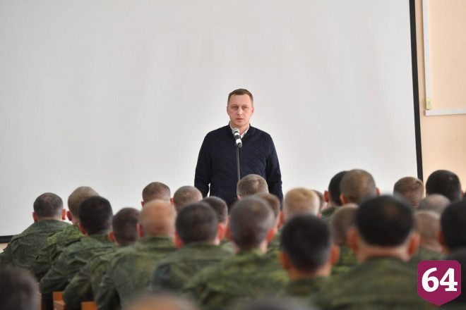 Саратовский губернатор пообещал обеспечить мобилизованным надежный тыл