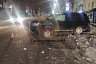 Ночью в центре Саратова столкнулись две иномарки