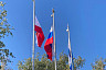 В Саратове развернули 810-метровый флаг России