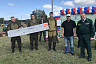Победителям турнира лесных пожарных вручили кусторез 