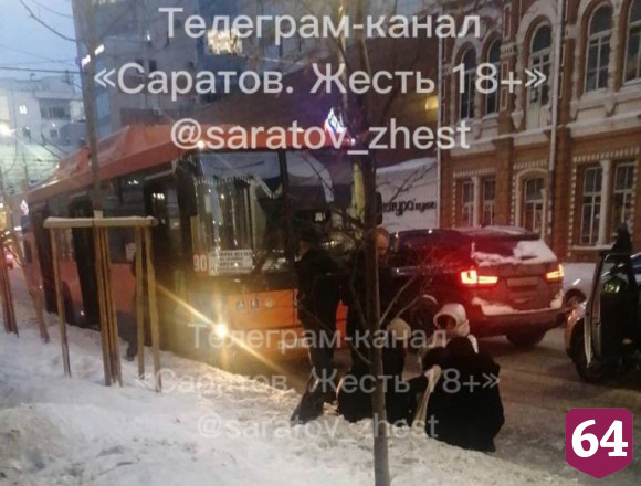 Автобус сбил ребенка на Московской