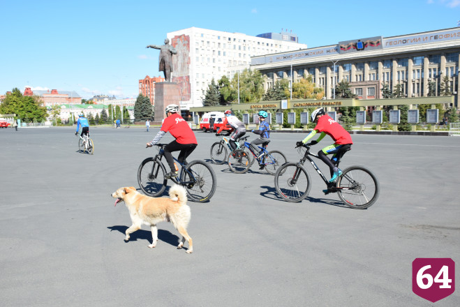 В Саратове участники велопарада проехали 11 километров