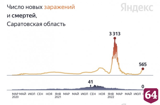 В Саратове продолжает держаться нулевая смертность от коронавируса