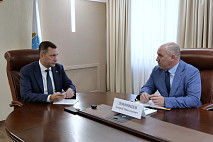 Губернатор поставил задачи новому руководителю Алгайского района