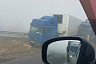 На трассе под Саратовом в туман столкнулись пять автомобилей