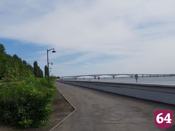 Озвучена дата сдачи трех уровней набережной Саратова