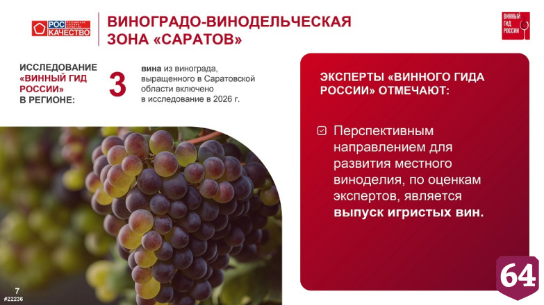 Саратовскую область внесли в «Винный гид России»  